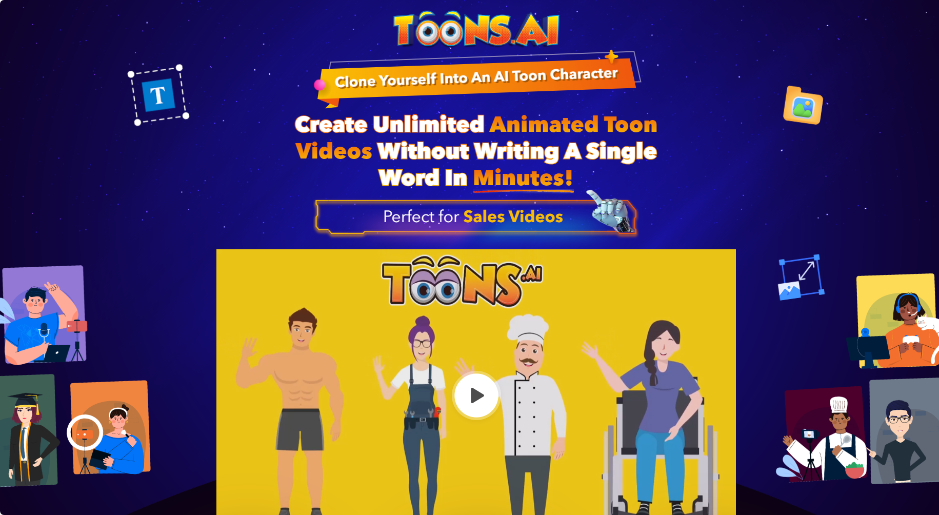 Toons AI Character Animation